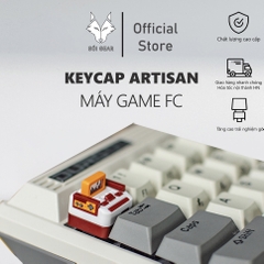 Keycap Artisan Máy Game FC