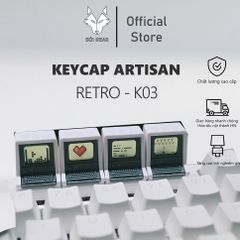 Keycap Lobo Artisan Retro K03