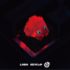 Keycap Lobo Artisan Quỷ lửa Calcifer (Xuyên led)