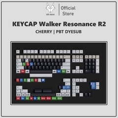 [In stock] Keycap Walker Cherry Resonance R2 PBT Dyesub