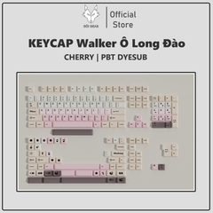 [In stock] Keycap Walker Cherry Ô Long Đào PBT Dyesub