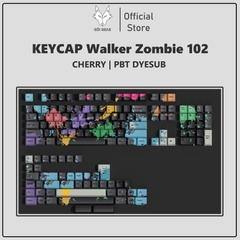 [In stock] Keycap Walker Cherry Zombie PBT Dyesub