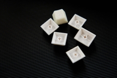 Keycap Cherry Aifei White Marble PBT Doubleshot