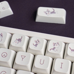 Keycap XDA PBT Dyesub Cheese Cat