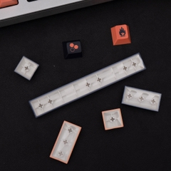 [In Stock] Keycap Cherry Carbon Dark PBT Dyesub