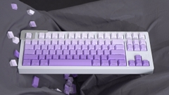 Keycap Cherry Ninja Gradient Purple PBT Dyesub (Chữ dưới - không xuyên led)