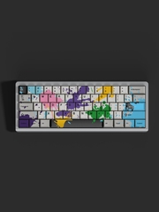[In stock] Keycap Walker Cherry Zombie PBT Dyesub