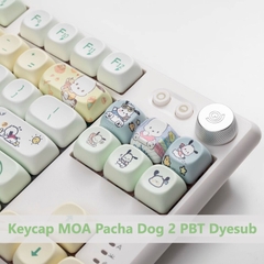 [In-stock] Keycap MOA Pacha Dog 2 PBT Dyesub