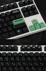 [In Stock] Keycap Cherry Wasabi PBT Dyesub Xuyên Led