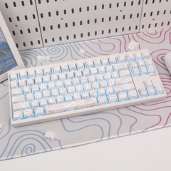 [In Stock] Keycap Cherry Đường Viền PBT Dyesub Xuyên Led