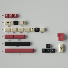 Keycap Cherry Camping PBT Dyesub