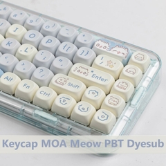 Keycap MOA/XDA Meow PBT Dyesub