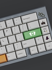 Keycap Walker Cherry  W&D PBT Dyesub