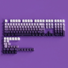 [In-stock] Keycap OEM PBT Ninja Gradient Xuyên led - Tím Nhạt