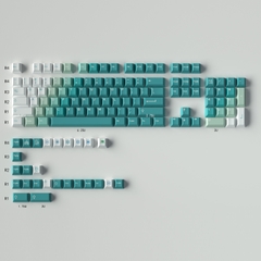 Keycap Cherry PBT Dyesub White Green Gradient