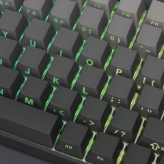[In stock] Keycap OEM PBT Ninja Gradient Xuyên led - Đen