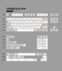 Keycap Cherry JC PBT Dyesub Cherry Colour
