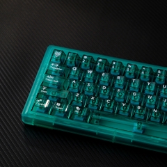 Keycap Cherry Aifei PC Xuyên led - Xanh