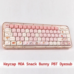 [In-stock] Keycap MOA Snack Bunny PBT Dyesub