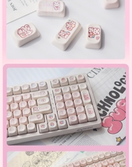 [In-stock] Keycap MOA Snack Rabbit PBT Dyesub