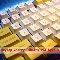 [In-stock] Keycap Cherry Pikachu PBT Dyesub