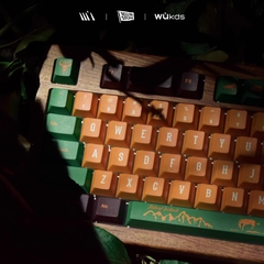 Keycap Cherry Wukds Yellow Stone PBT Dyesub - 172 nút
