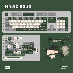 [In Stock] Keycap Cherry WUKDS Slytherin PBT Dyesub