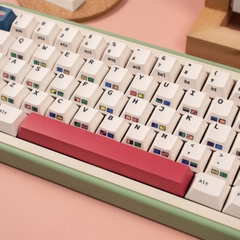 Keycap Cherry C64 trắng PBT dyesub