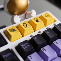[In Stock] Keycap Cherry PBT Dyesub Taro