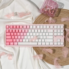 [In Stock] Keycap Cherry Mintcaps Núi Tuyết PBT+PC