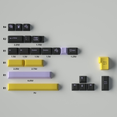[In Stock] Keycap Cherry PBT Dyesub Taro