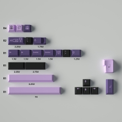 [In Stock] Keycap Cherry First Love  purple PBT Dyesub - English