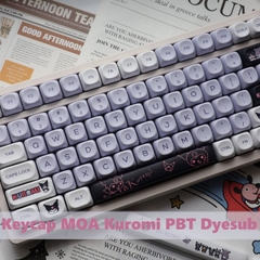 [In-stock] Keycap MOA Kuromi PBT Dyesub