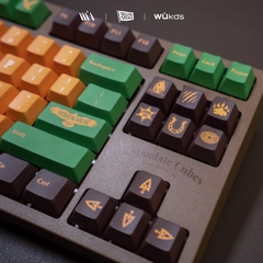 Keycap Cherry Wukds Yellow Stone PBT Dyesub - 172 nút