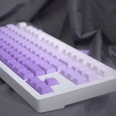 Keycap Cherry Ninja Gradient Purple PBT Dyesub (Chữ dưới - không xuyên led)
