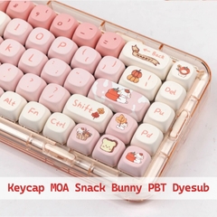 [In-stock] Keycap MOA Snack Bunny PBT Dyesub