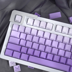 Keycap Cherry Ninja Gradient Purple PBT Dyesub (Chữ dưới - không xuyên led)