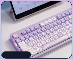 [In-stock] Keycap MOA Purple Rabbit PBT Dyesub