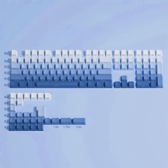 [In-stock] Keycap OEM PBT Ninja Gradient Xuyên led - Xanh Bue