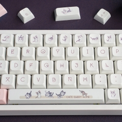 [In Stock] Keycap XDA PBT Dyesub Cheese Cat