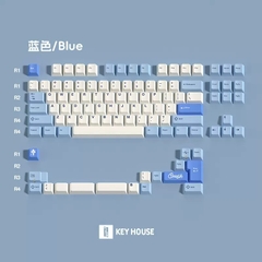 [In Stock] Keycap Key House Cherry Blue PBT Dyesub