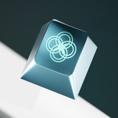 [In Stock] Keycap Cherry WS Entwined Flowers