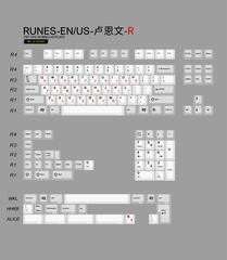 Keycap Cherry JC PBT Dyesub RUNES