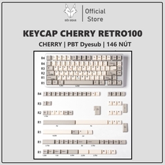 Keycap Cherry Retro100 Mintcap PBT Dyesub