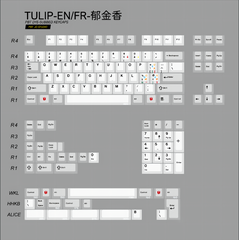 Keycap Cherry JC PBT Dyesub TULIP