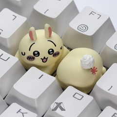 Keycap Lobo Artisan Chiikawa cong đuôi