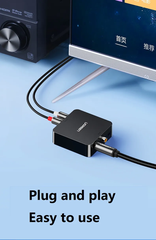 Bộ Chuyển Đổi Âm Thanh Quang và Coaxial Sang RCA Ugreen 30523 Chính Hãng