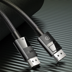 Cáp Displayport 1.4 Ugreen DP114 hỗ trợ 8K@60Hz dây dài 1m -5m bọc dù