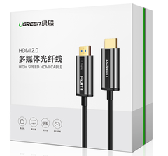 Cáp HDMI 2.0 Sợi Quang  Ugreen 50717 Dài 10M Hỗ Trợ 4K@60Hz HDR Cao Cấp