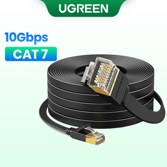 Cáp mạng 2 đầu đúc Cat7 UTP dây dẹt UGREEN NW106